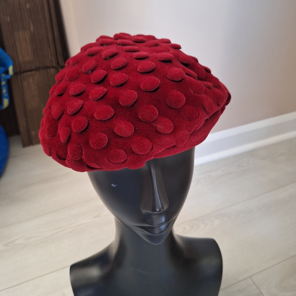 Vintage 50s Hats Lot Of 3 - Picture 7 of 16